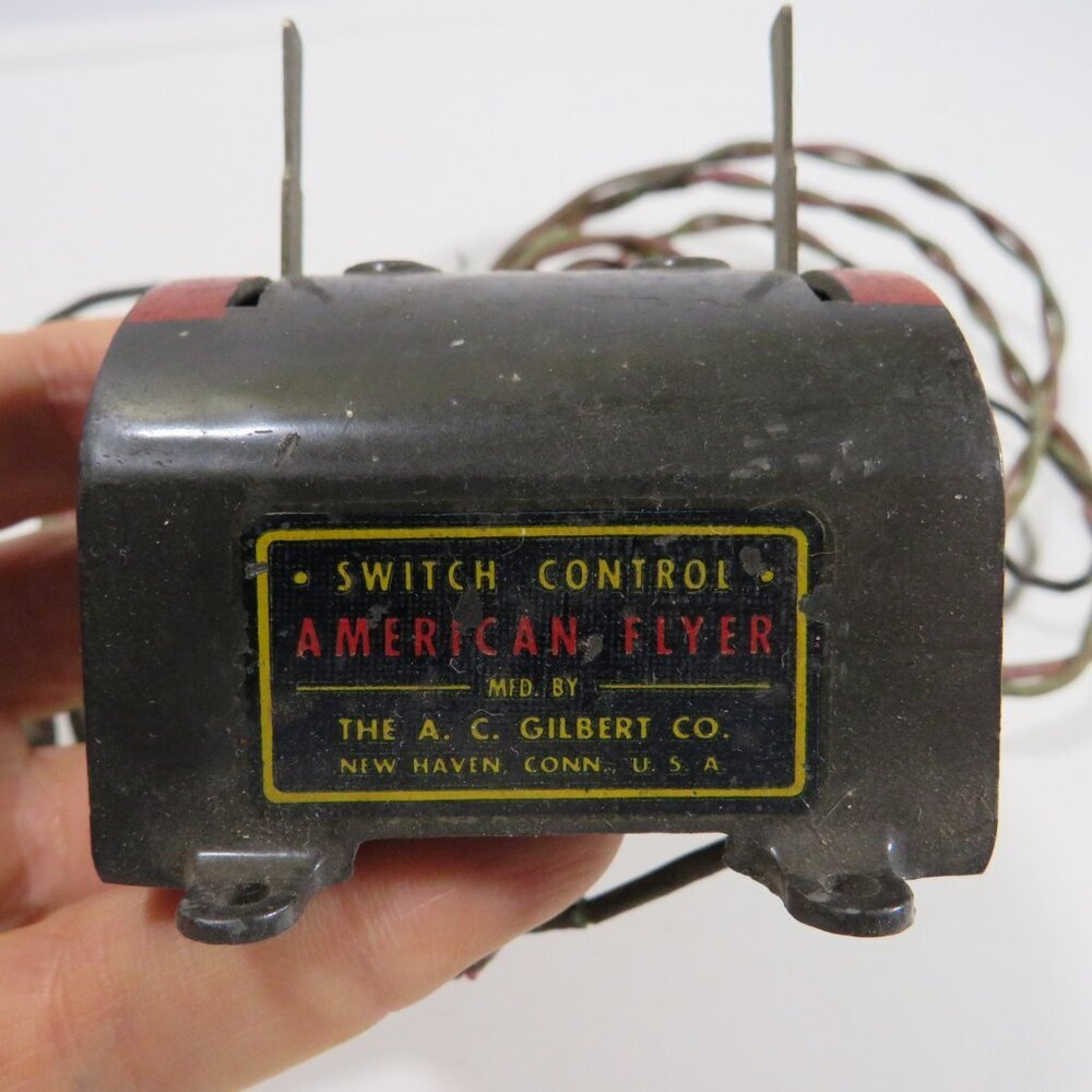VTG American Flyer Train Prewar O Gauge Track Switch Box #3 railroad